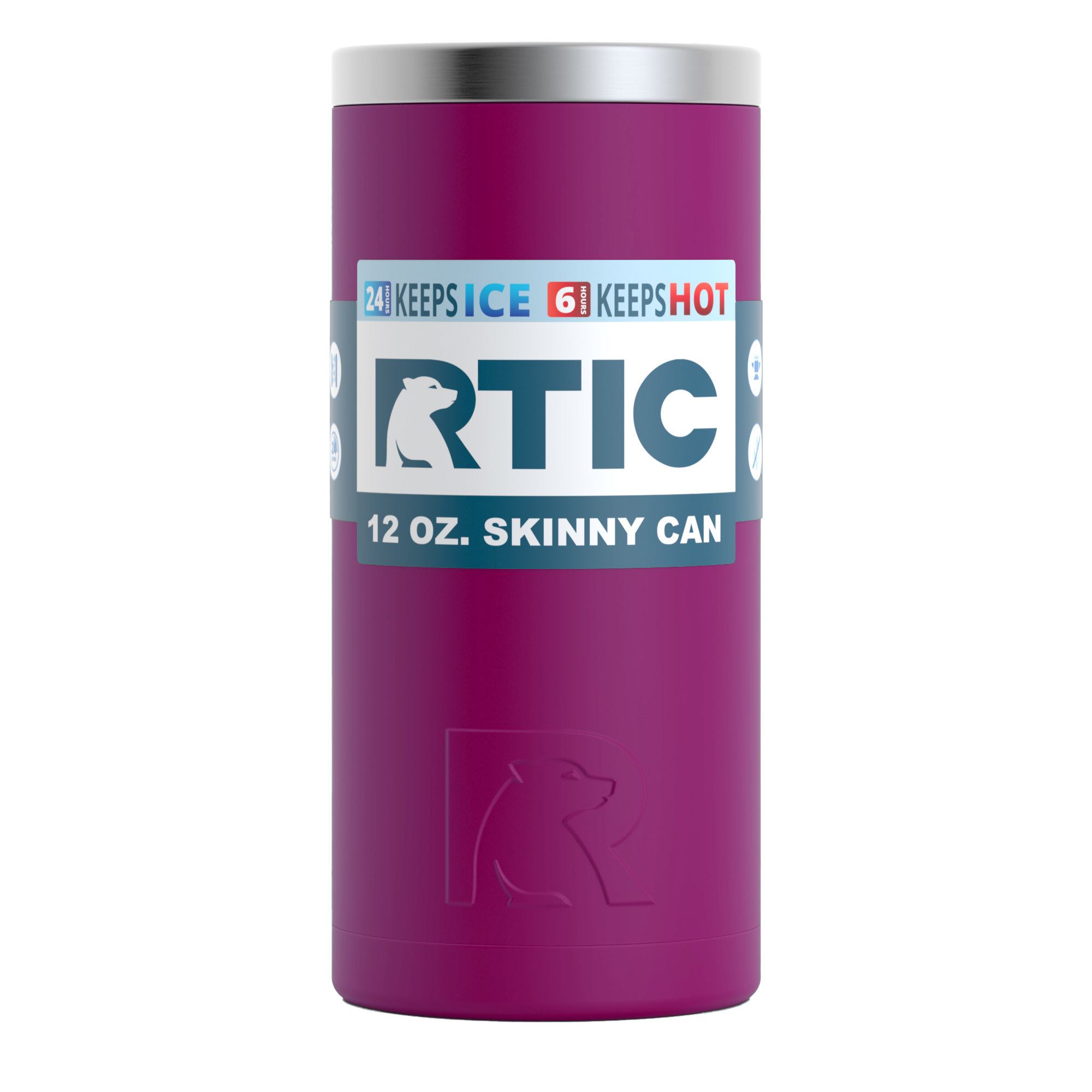 12oz Essential Skinny Can Cooler